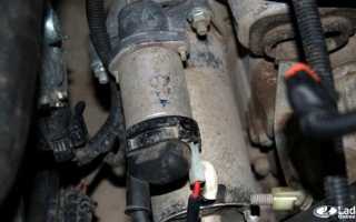 Снятие и замена стартера на калине 2 своими руками, фото и видео