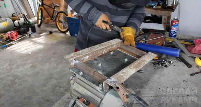 Как сделать электрическую лебедку для гаража своими руками