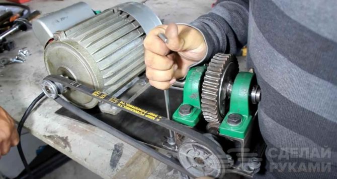 Как сделать электрическую лебедку для гаража своими руками