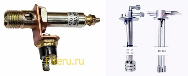 Проточный подогреватель и подогреваемые насадки на топливный фильтр
