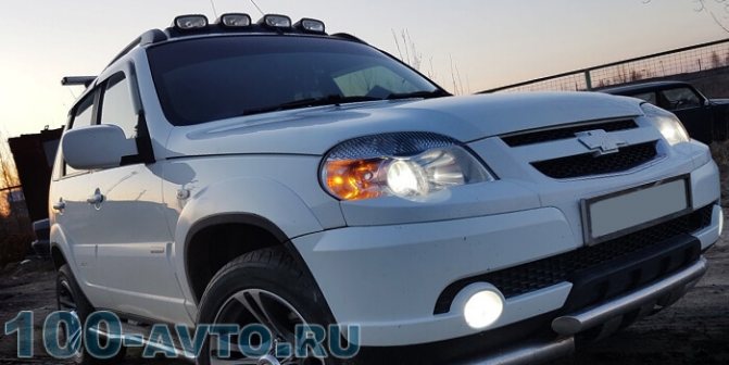 тюнинг шевроле нивы